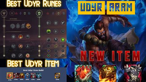 udyr build aram|Udyr ARAM Build